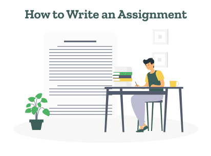 A student is learning how to write an assignment and developing an assignment structure using assignment writing tips.